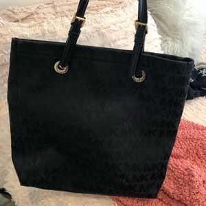 Michael kors computer tote bag black